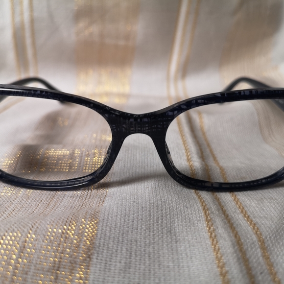 Chanel 3187  Blue 54-17 Tweed Blue Eyeglasses Frames Italy - Picture 10 of 13